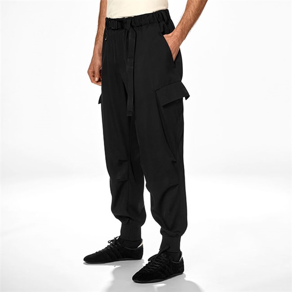 Y-3 ワイスリー レーヨンツイル カフ カーゴパンツ JX7283 Y-3