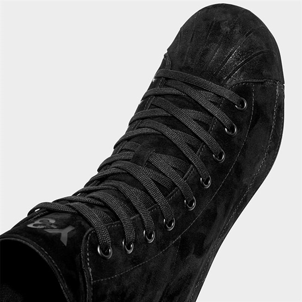 Y-3 ワイスリー NIZZASTAR HI ジップ付き スエード ハイカットシューズ