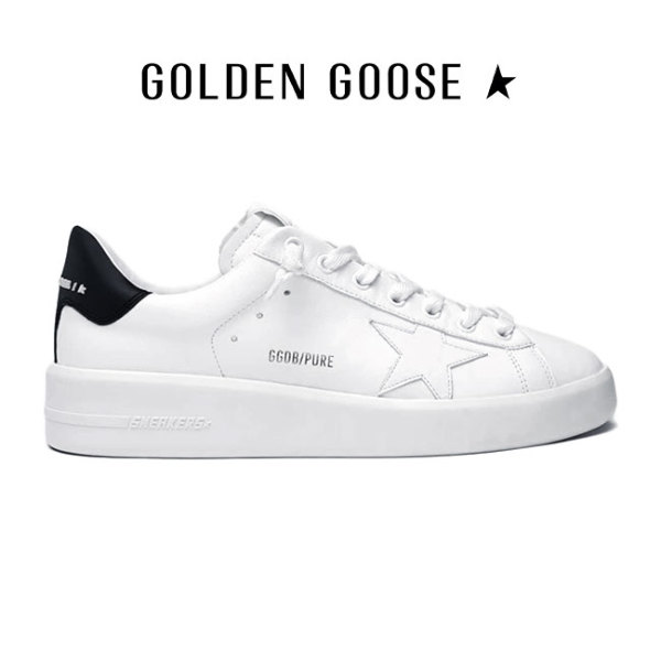 Golden Goose ゴールデングース ピュアスター PURE NEW レザースニーカー GMF00124.F000537.10283 厚底