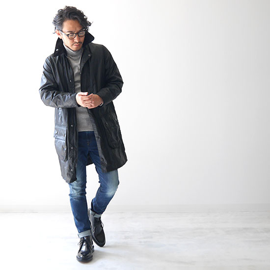 バブアー ボーダースリムフィット フィールドコート Barbour Border Slim Fit MWX0534