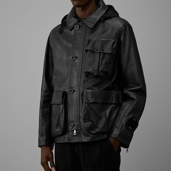 C.P. Company シーピーカンパニー ミリタリー レザージャケット