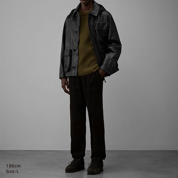 C.P. Company シーピーカンパニー ミリタリー レザージャケット