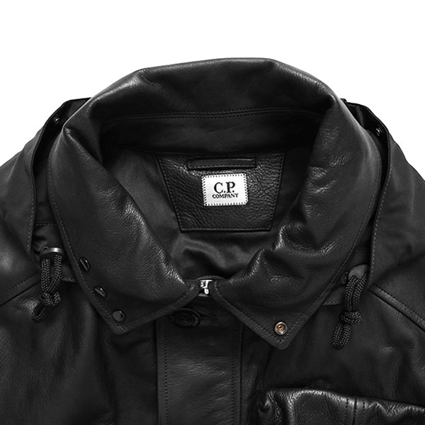 C.P. Company シーピーカンパニー ミリタリー レザージャケット