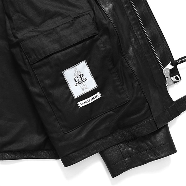C.P. Company シーピーカンパニー ミリタリー レザージャケット