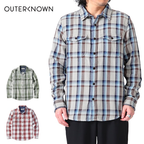 【新品未使用】outerknown ブランケットシャツサーフィン