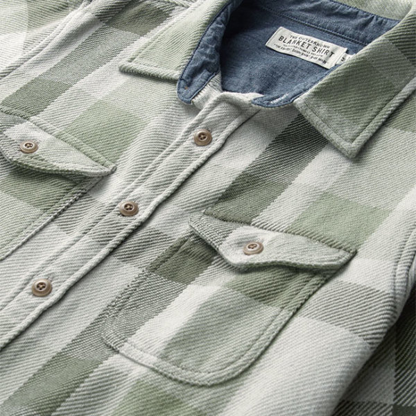OUTERKNOWN アウターノウン チェック ブランケットシャツ