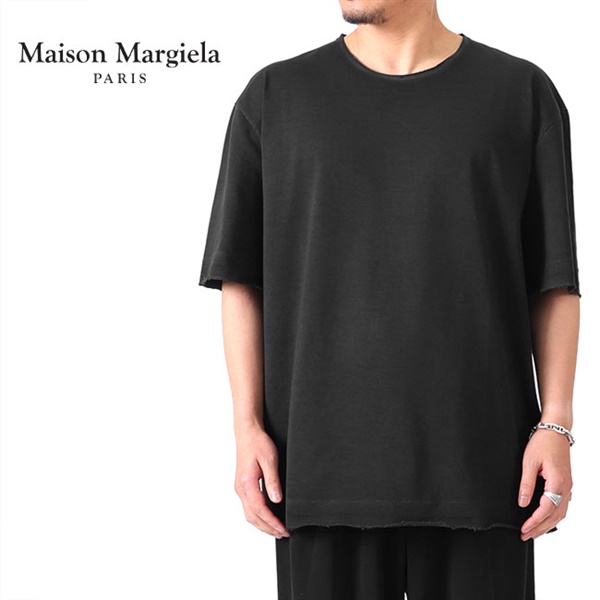 Maison Margiela メゾンマルジェラ オーバーサイズ カットオフ Tシャツ S50GC0668 S23883 855