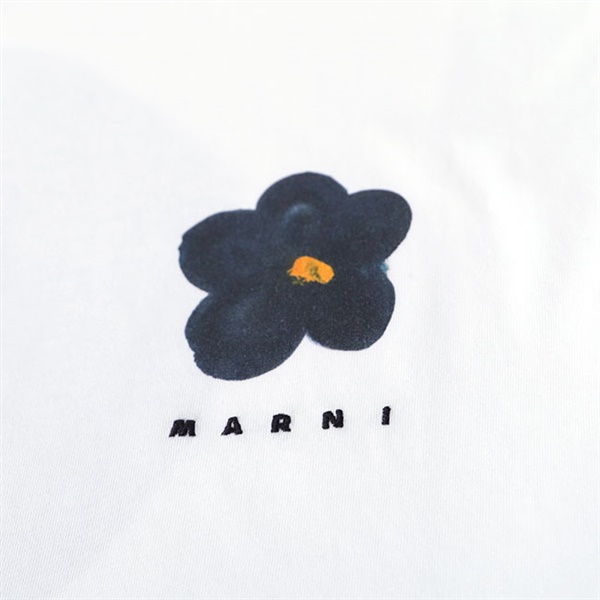 袖丈長袖MARNI マルニ　デイジープリントフーディ