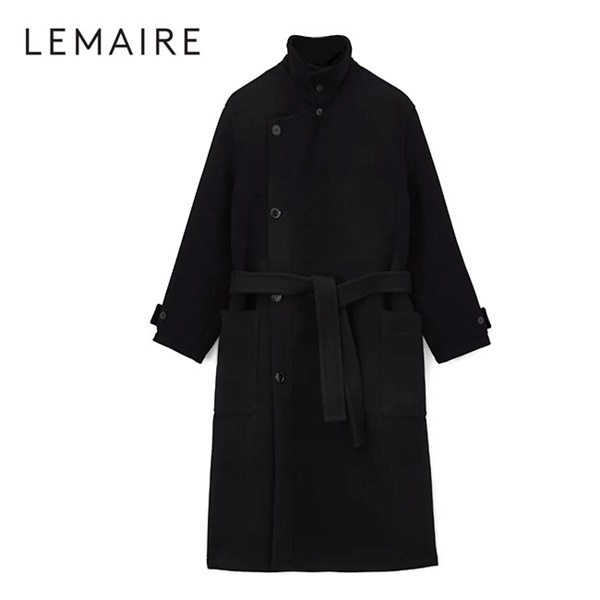 lemaire ダブルコート ユニセックス LEMAIRE ダブルコート | ブラック | FARFETCH JP