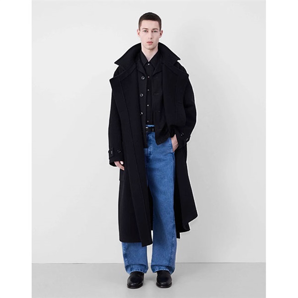 LEMAIRE ルメール ダブルウール ラップコート CO1037 LF1116 LEMAIRE ルメール ダブルウール ラップコート CO1037 LF1116