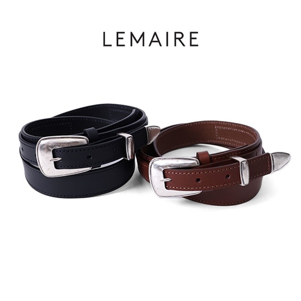 LEMAIRE [ MINIMAL WESTERN BELT U[ EGX^xg AC1181 LL145