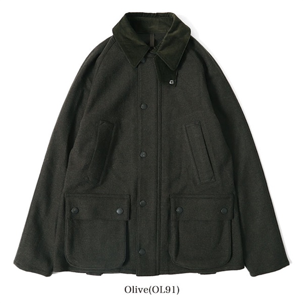 Barbour バブアー ビデイル SL ウールニットフランネル SMB0176