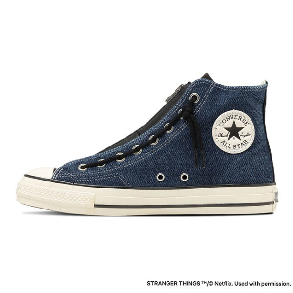 Converse �~ STRANGER THINGS 5 �R���o�[�X �X�g�����W���[�E�V���O�X �f�j�� �I�[���X�^�[ �G�C�W�h 87 31317330