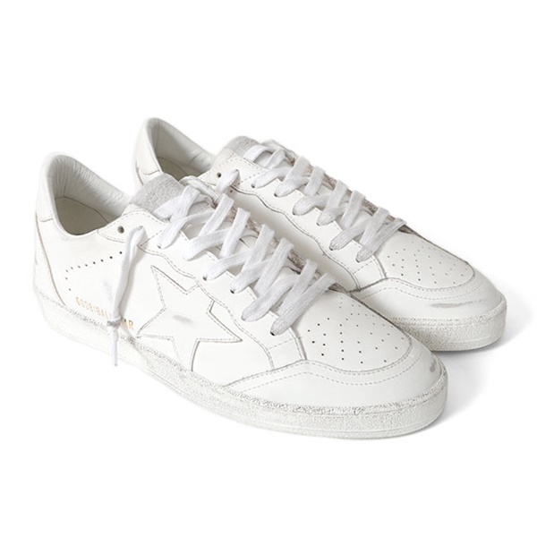 Golden Goose ゴールデングース BALL STAR ボールスター レザーシューズ GMF00117.F004170.10100