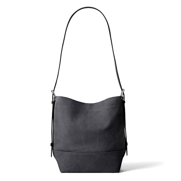 LEMAIRE �����[�� SMALL BELTED �^�C�_�C �R�b�g���L�����o�X �X���[�� �x���e�b�h �g�[�g�o�b�O BG0201 LF1400