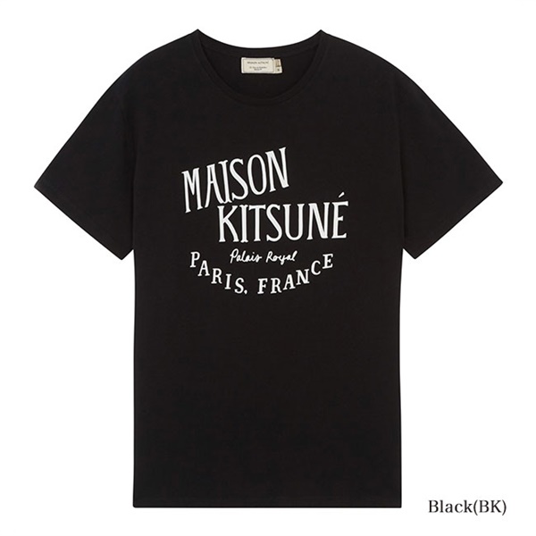 Maison Kitsune メゾン キツネ パレロワイヤル ロゴTシャツ AM00100KJ0008