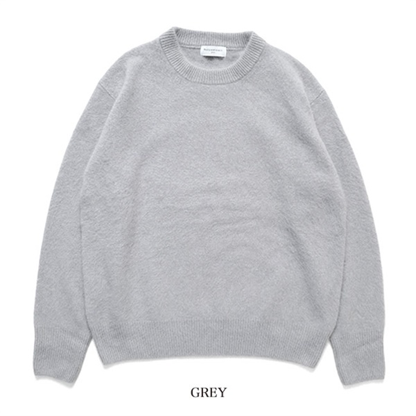 rencontrant レンコントラント フォックスウール シャギー クルー