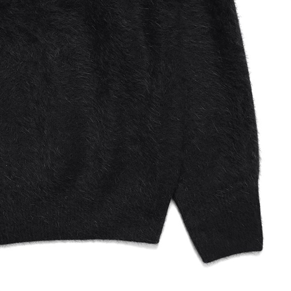 rencontrant レンコントラント フォックスウール シャギー クルー