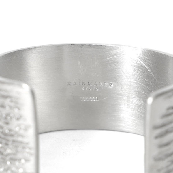 RAINMAKER レインメーカー シルバー ワイド バングル RM241-054