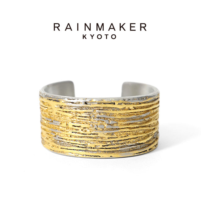 RAINMAKER レインメーカー ゴールド ワイド バングル RM241-054 
