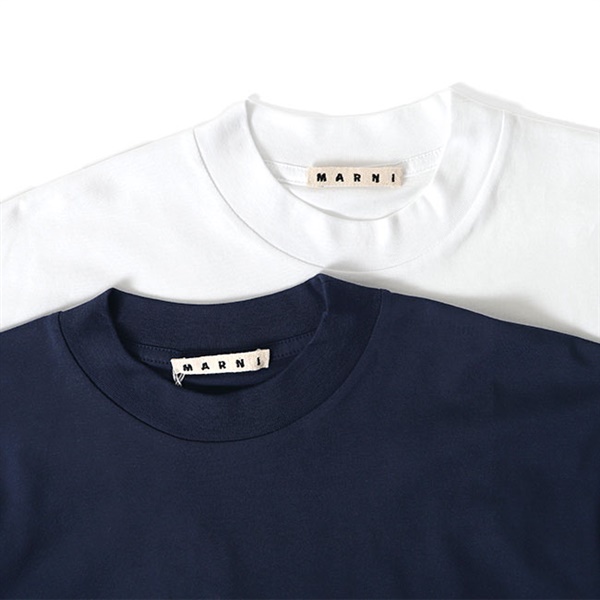 MARNI◇ミニロゴ/Tシャツ/50/コットン/WHT - labaleinemarseille.com