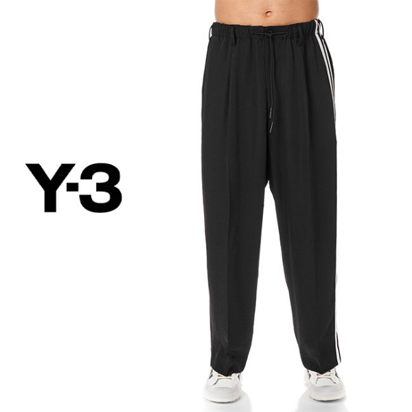 Y-3 ワイスリー 3ストライプ イージースラックス ワイドパンツ HG6082