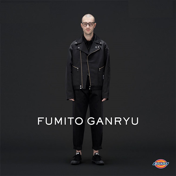 FUMITO GANRYU × Dickies フミト ガンリュウ ディッキーズ ダブル ワークジャケット Fu7-Bl-01