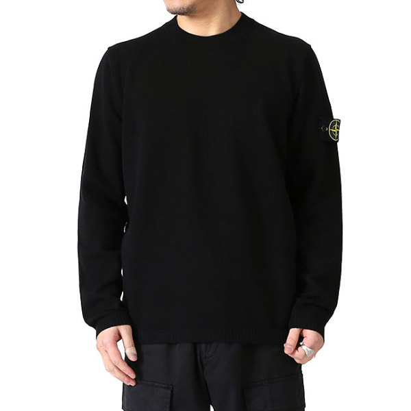 STONE ISLAND �X�g�[���A�C�����h �}�C�N���X�e�b�` �I�[�K�j�b�N�R�b�g���Z�[�^�[ 5100023