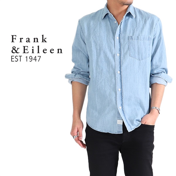 Franku0026Eileen / フランクu0026アイリーン LUKE デニムシャツ-