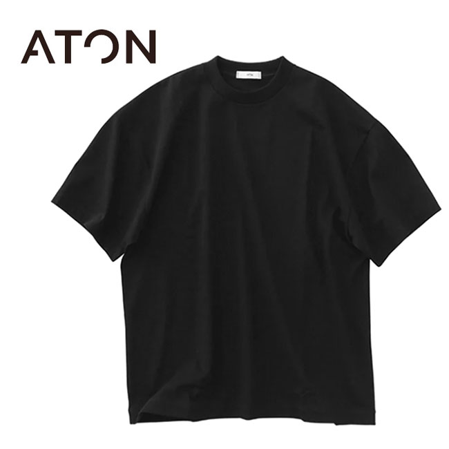 ATON エイトン スーピマコットン オーバーサイズ Tシャツ