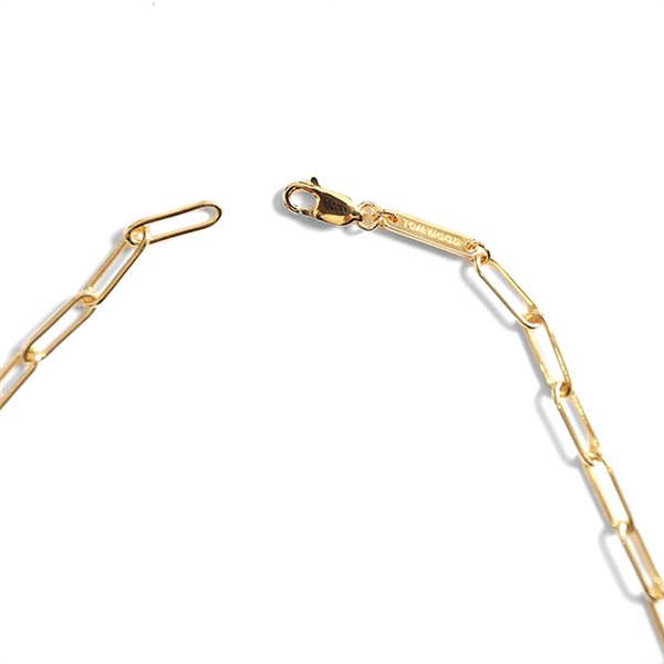 TOMWOOD トムウッド Box Chain Gold 20.5inch ボックスチェーン ゴールド ネックレス 100072