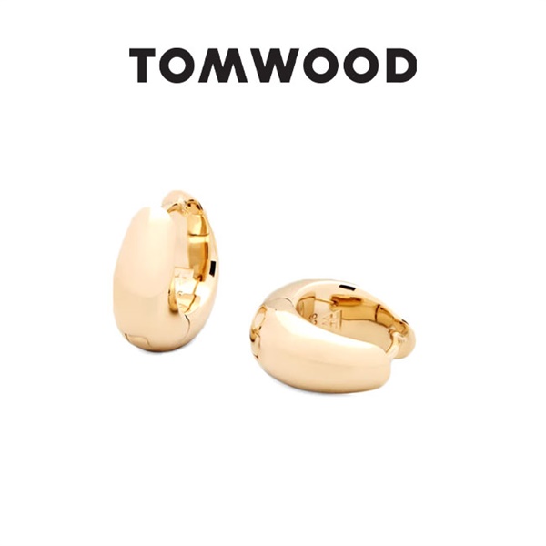 TOMWOOD トムウッド Ice Hoops Small Gold アイス フープ スモール ゴールド ピアス 100516 TOMWOOD（ トムウッド） Add. 宮崎