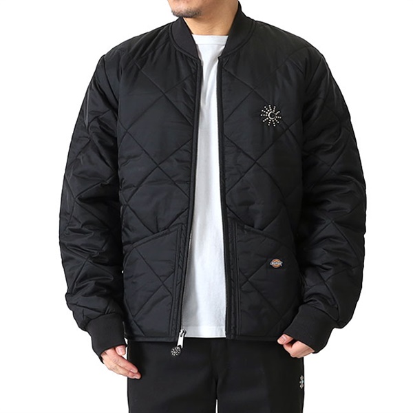 HTC ~ Dickies GC`eB[V[ fBbL[Y DIAMOND QUILT JACKET STARBURST STONE