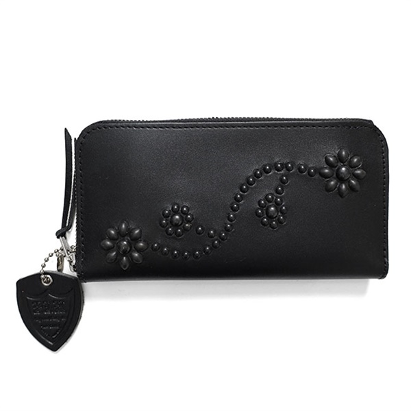 HTC BLACK GC`eB[V[ubN ZIPPER LARGE #24