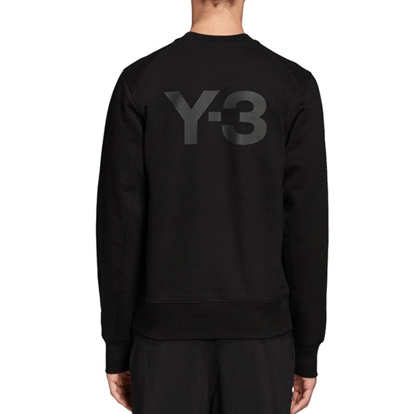 Y-3 ワイスリー クルーネック バックロゴ スウェット FN3371 Y-3 ...