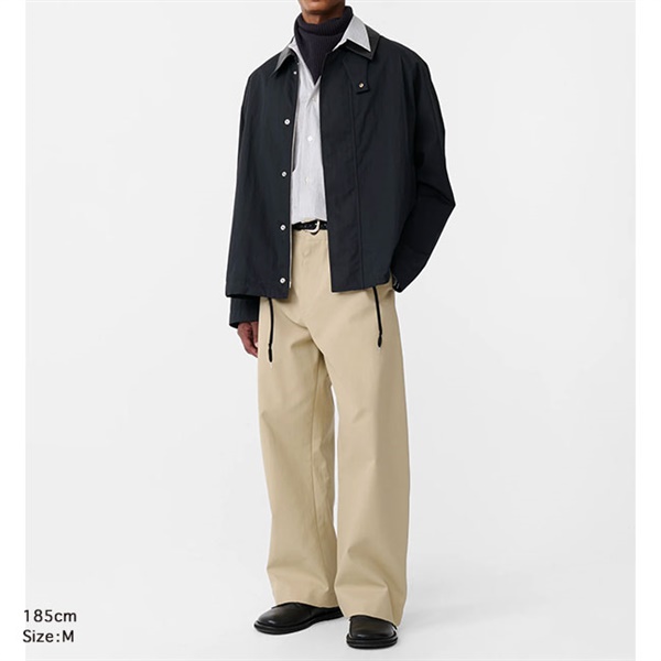 STUDIO NICHOLSON スタジオニコルソン DANI JACKET 襟レザー