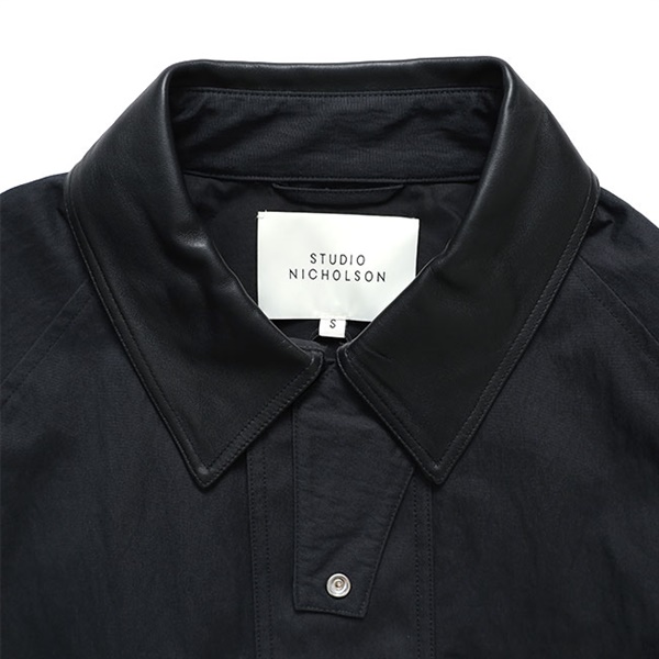STUDIO NICHOLSON スタジオニコルソン DANI JACKET 襟レザー