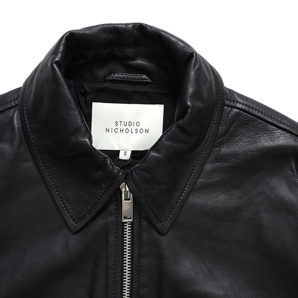 STUDIO NICHOLSON スタジオニコルソン PISTON LEATHER JACKET