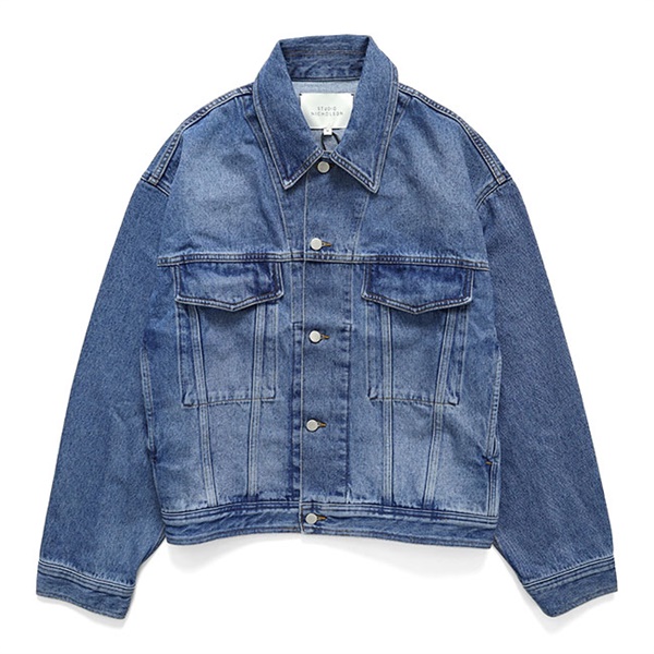 STUDIO NICHOLSON X^WIjR\ STEIN ITALIAN DENIM JACKET fjWPbg SNM-1299