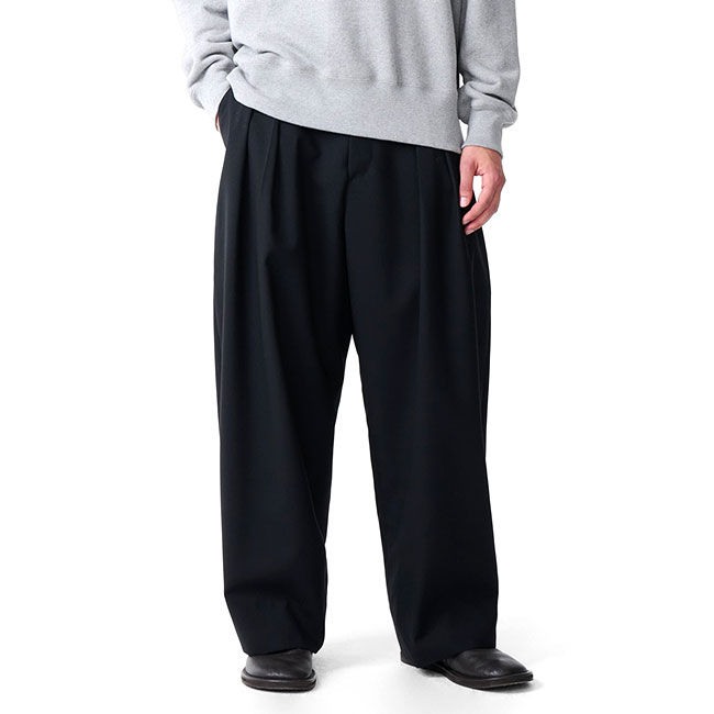 パンツ STUDIO NICHOLSON VOLUME PLEAT PANTS STUDIO NICHOLSON - 【残りわずか】Deep Pleat Volume Pant(SORTE