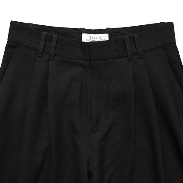 STUDIO NICHOLSON スタジオニコルソン LINE DOUBLE PLEAT VOLUME PANT