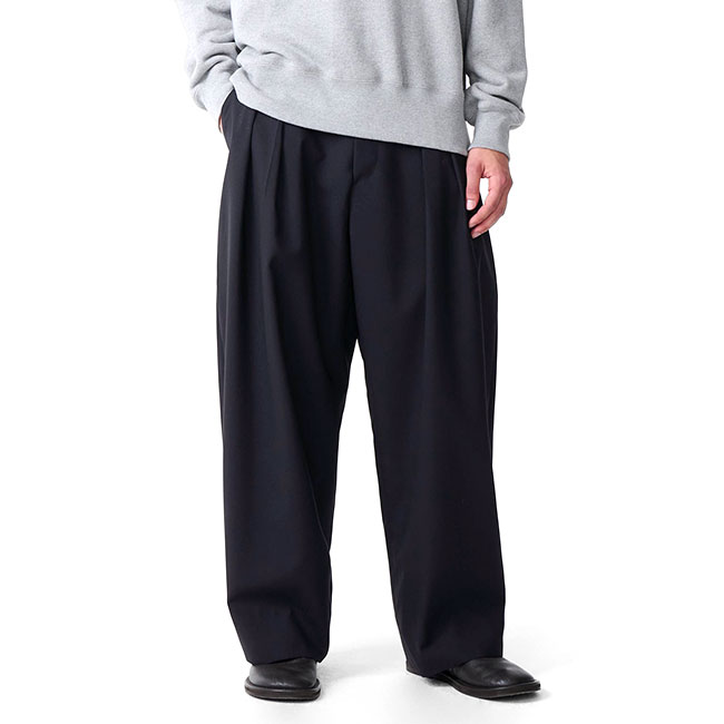 STUDIO NICHOLSON スタジオニコルソン LINE DOUBLE PLEAT VOLUME PANT