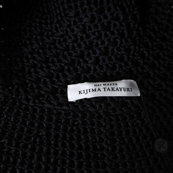 KIJIMA TAKAYUKI キジマタカユキ ポリエステルニット バケット