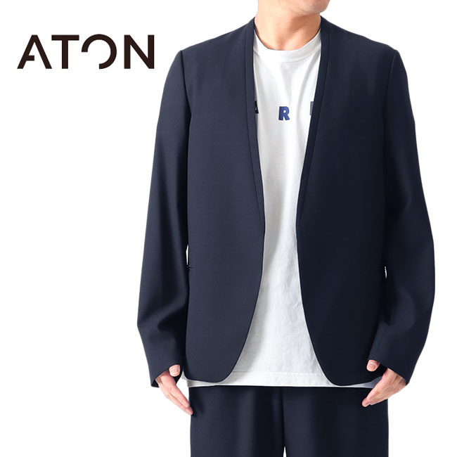 全国無料新品ATON エイトン アルパカシャギーコート サイズ2 美品 ユニセックス ジャケット・アウター