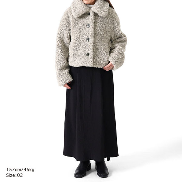 TATRAS タトラス MAMATETA ママテータ ショート丈 ボアジャケット