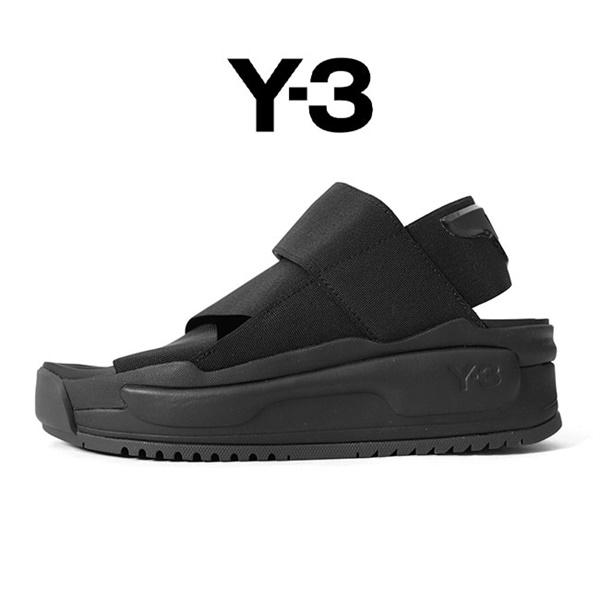 Y-3 ワイスリー ライバルリー プラットフォーム ストラップサンダル ...