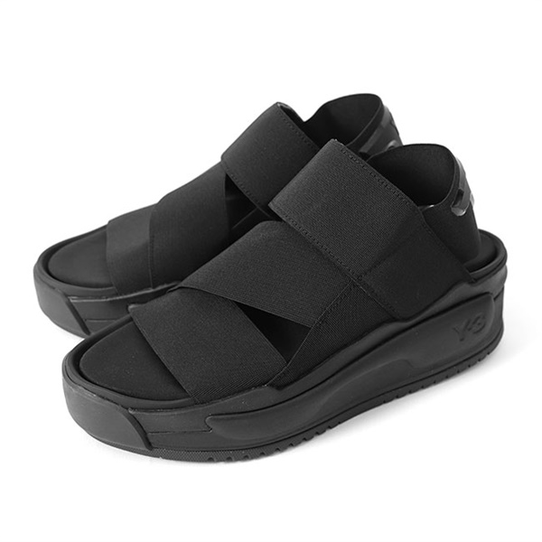 Y-3 ワイスリー ライバルリー プラットフォーム ストラップサンダル RIVALRY SANDAL FZ6401