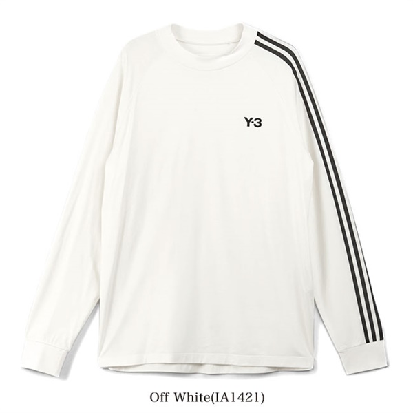 Y-3 ロンT 3S LS TEE IA1421 M WHITE 新品-