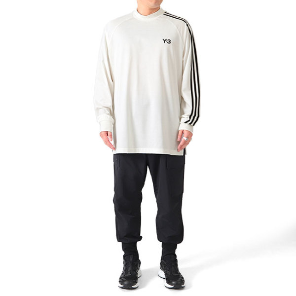 Y-3 ロンT 3S LS TEE IA1421 S WHITE 新品 - Tシャツ/カットソー(七分