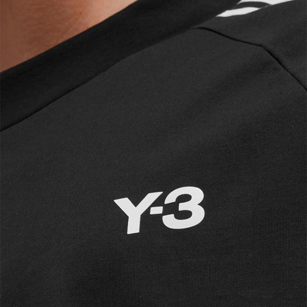 Y-3 ワイスリー 3ストライプス オーバーサイズ ロゴ ロンT H44800 IA1421